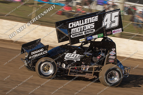 sprintcar 45 t45 kurt luttrell - 28 - Latrobe - 2nd March 2013-2