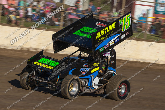 sprintcar 15 t15 tim austin - 28 - Latrobe - 2nd March 2013