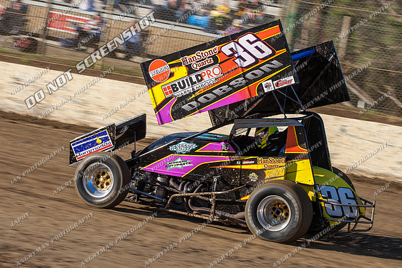 sprintcar 36 v36 shaun dobson - 28 - Latrobe - 2nd March 2013-2