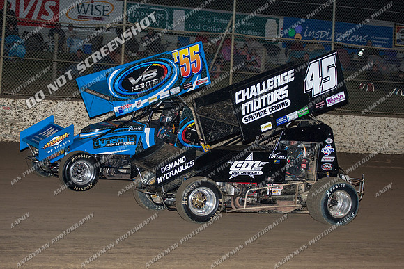 sprintcar 45 t45 kurt luttrell - 28 - Latrobe - 2nd March 2013-9