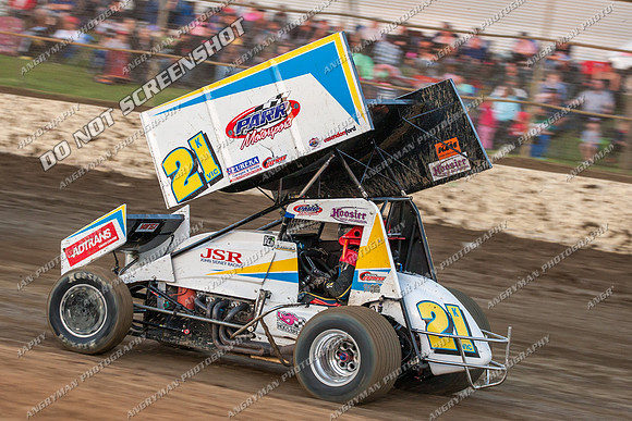 sprintcar 21 v21 james hennessy - 28 - Latrobe - 2nd March 2013