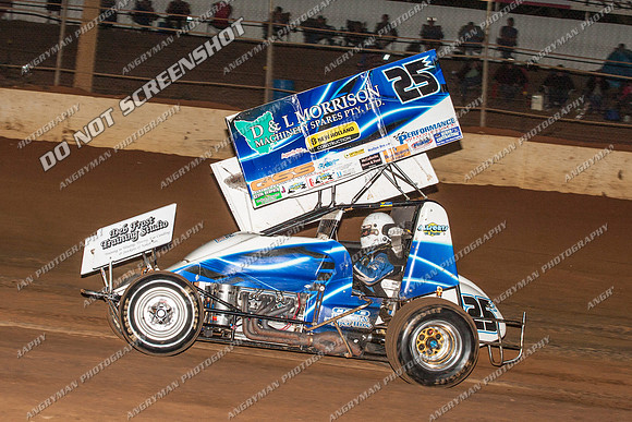 sprintcar 25 t25 anthony frost - 29 - Carrick - 9th March 2013-5