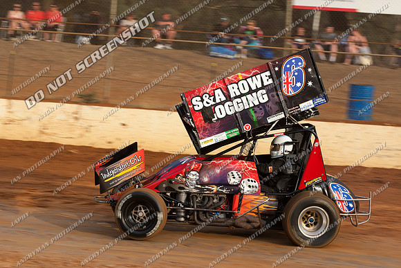 sprintcar 6 t6 t06 steve rowe - 29 - Carrick - 9th March 2013