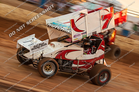 sprintcar 7 t7 tim hutchins - 29 - Carrick - 9th March 2013-3
