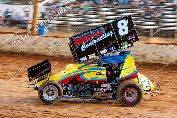 sprintcar 8 t8 t08 curt smith - 29 - Carrick - 9th March 2013