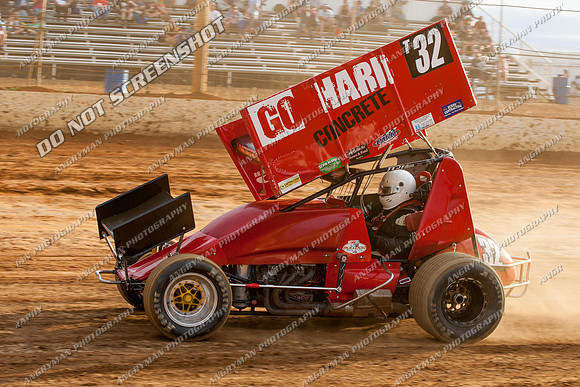 sprintcar 32 t32 nick anderson - 29 - Carrick - 9th March 2013