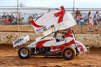 sprintcar 7 t7 tim hutchins - 29 - Carrick - 9th March 2013