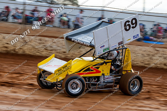 sprintcar 69 t69 michael parker - 29 - Carrick - 9th March 2013-2