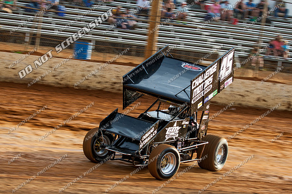 sprintcar 45 t45 kurt luttrell - 29 - Carrick - 9th March 2013-4