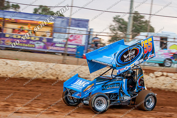 sprintcar 55 t55 jamie bricknell - 29 - Carrick - 9th March 2013-6