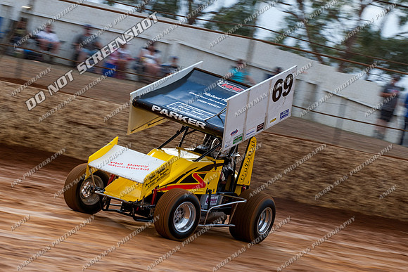 sprintcar 69 t69 michael parker - 29 - Carrick - 9th March 2013