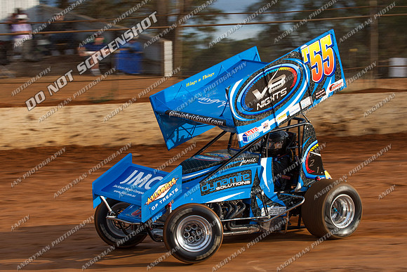 sprintcar 55 t55 jamie bricknell - 29 - Carrick - 9th March 2013-2