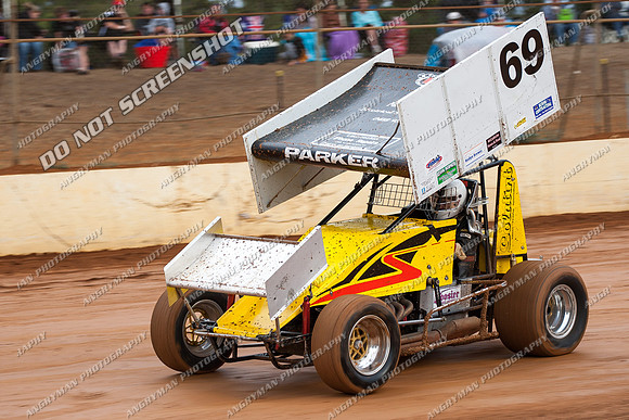 sprintcar 69 t69 michael parker - 30 - Carrick - 10th March 2013-2