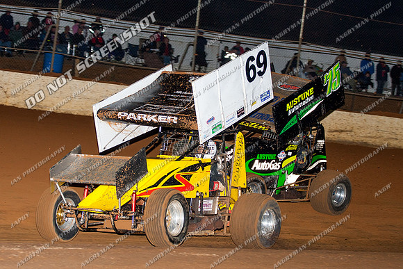 sprintcar 69 t69 michael parker - 30 - Carrick - 10th March 2013-5