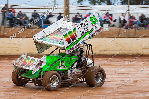 sprintcar 11 t11 Jason Redpath - 30 - Carrick - 10th March 2013