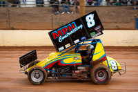 sprintcar 8 t8 t08 curt smith - 30 - Carrick - 10th March 2013-2
