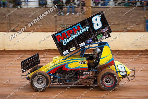 sprintcar 8 t8 t08 curt smith - 30 - Carrick - 10th March 2013-2