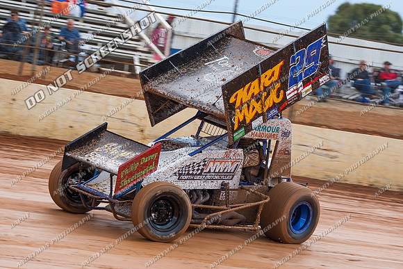 sprintcar 29 t29 robin dawkins - 30 - Carrick - 10th March 2013-4