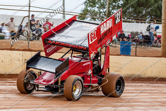sprintcar 32 t32 nick anderson - 30 - Carrick - 10th March 2013