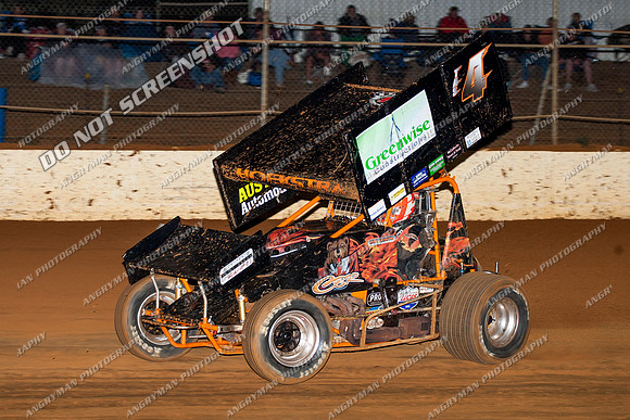 sprintcar 4 t4 t04 gerry hoekstra - 30 - Carrick - 10th March 2013-9