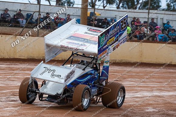 sprintcar 25 t25 anthony frost - 30 - Carrick - 10th March 2013