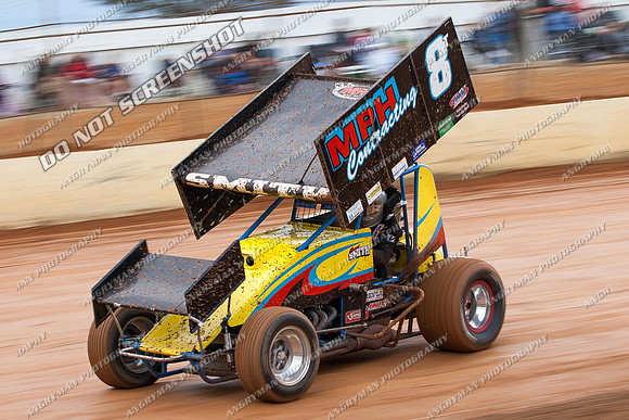 sprintcar 8 t8 t08 curt smith - 30 - Carrick - 10th March 2013-4