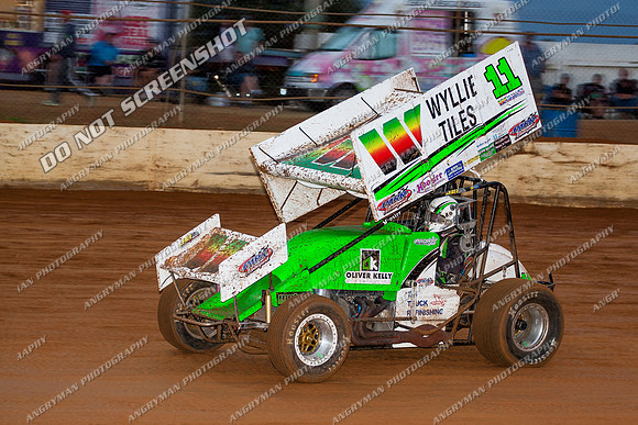 sprintcar 11 t11 Jason Redpath - 30 - Carrick - 10th March 2013-3