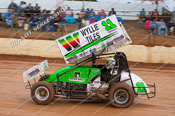 sprintcar 11 t11 Jason Redpath - 30 - Carrick - 10th March 2013-2
