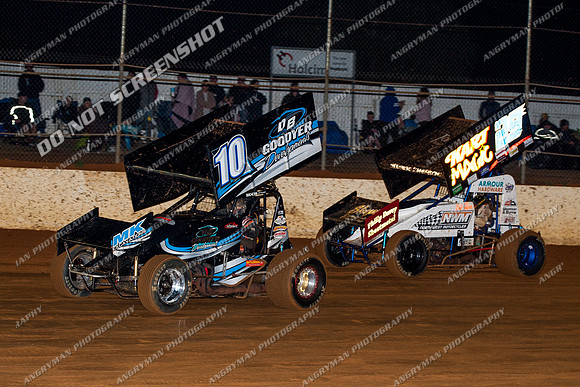 sprintcar 10 t10 callum zizek - 30 - Carrick - 10th March 2013-4