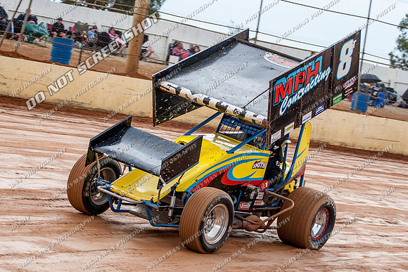 sprintcar 8 t8 t08 curt smith - 30 - Carrick - 10th March 2013