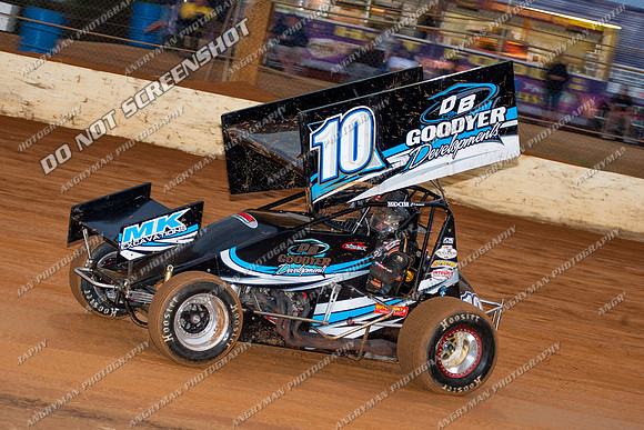 sprintcar 10 t10 callum zizek - 30 - Carrick - 10th March 2013-3