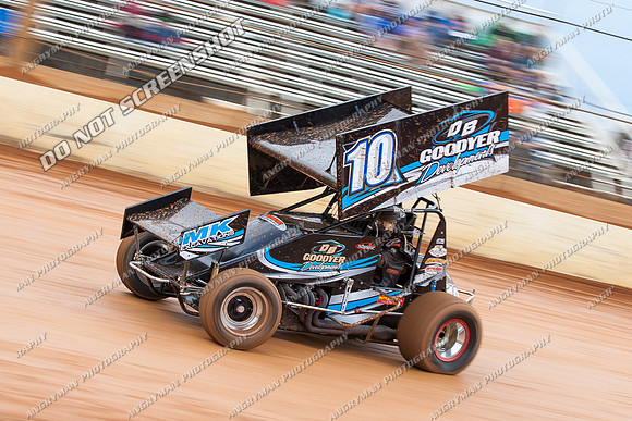 sprintcar 10 t10 callum zizek - 30 - Carrick - 10th March 2013-2