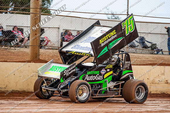 sprintcar 15 t15 tim austin - 30 - Carrick - 10th March 2013-2