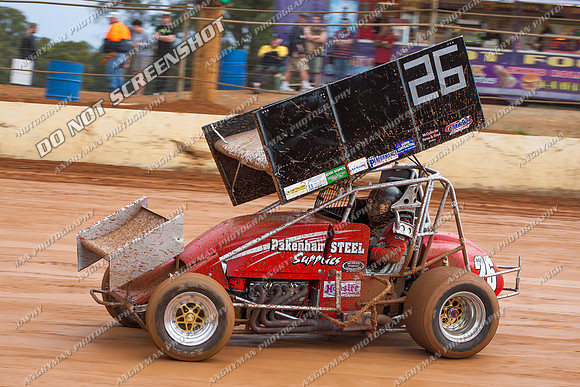 sprintcar 26 act26 tony moule - 30 - Carrick - 10th March 2013-2