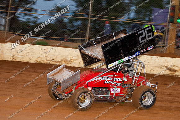 sprintcar 26 act26 tony moule - 30 - Carrick - 10th March 2013-5