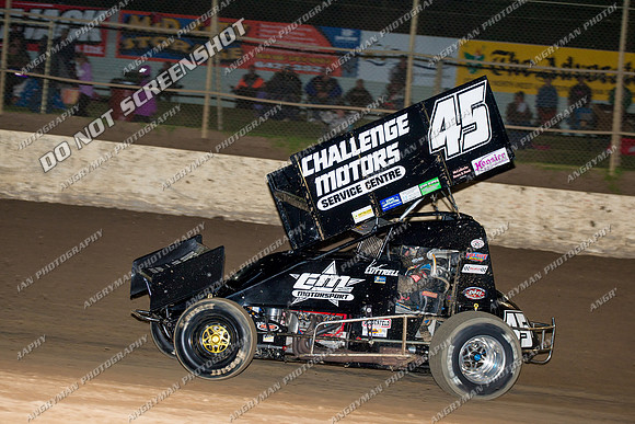 sprintcar 45 t45 kurt luttrell - 30 - Latrobe - 23rd March 2013-4