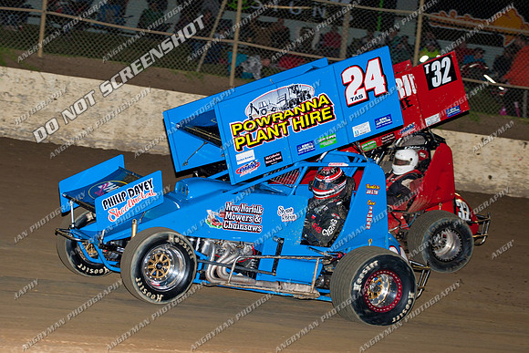 sprintcar 24 t24 shaun robins - 30 - Latrobe - 23rd March 2013-4