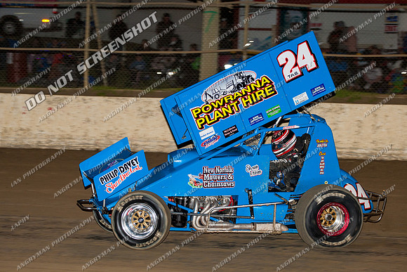 sprintcar 24 t24 shaun robins - 30 - Latrobe - 23rd March 2013-5