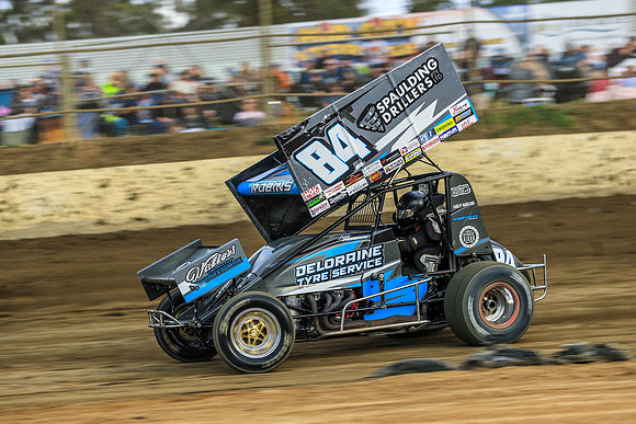 Sprintcar 84 T84 - 05 - Latrobe - 2nd Dec 2023-12