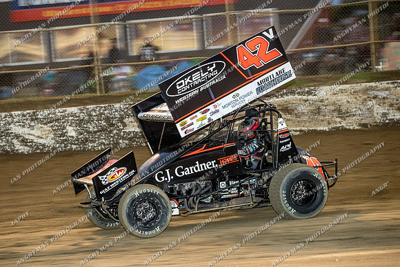 Sprintcar 42 V42 - 19 - Latrobe - 2nd Feb 2018 - WSS_-8