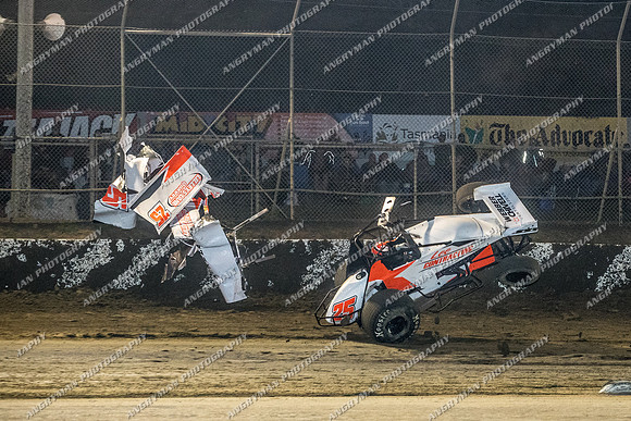 Sprintcar 25 V25 - 19 - Latrobe - 2nd Feb 2018 - WSS_-27