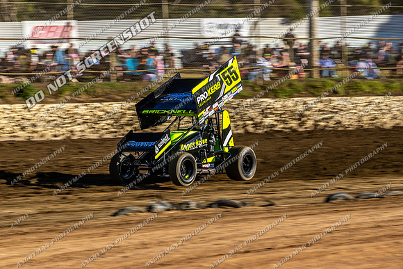 Sprintcar 55 T55 - 08 - Latrobe - 30th Dec 2023