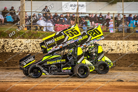 Sprintcar 55 T55 - 08 - Latrobe - 30th Dec 2023-6