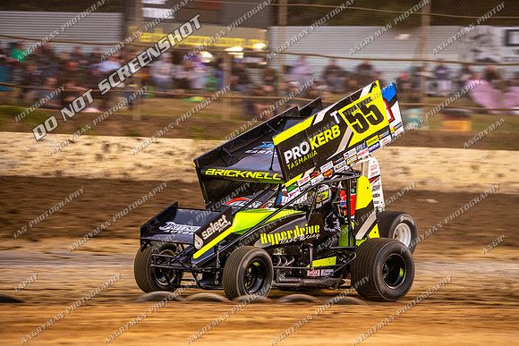 Sprintcar 55 T55 - 08 - Latrobe - 30th Dec 2023-12