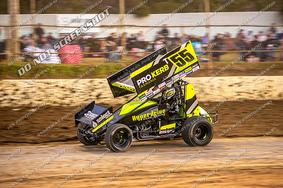 Sprintcar 55 T55 - 08 - Latrobe - 30th Dec 2023-11
