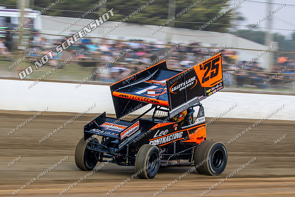 Sprintcar 25 V25 - 16 - Latrobe - 30th Jan 2020