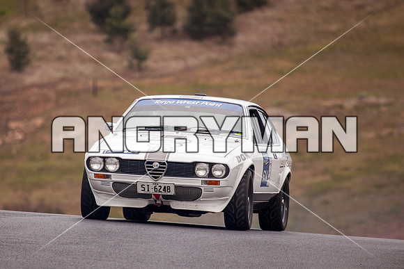 614 Geoff Storr Alfa Romeo Alfetta GTV Regularity Marque Sportscars & Invited Group 3 - Saturday
