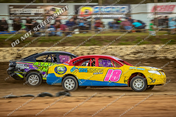 Street Stock 18 T18 - 14 - Latrobe - 10th Feb 2024-3