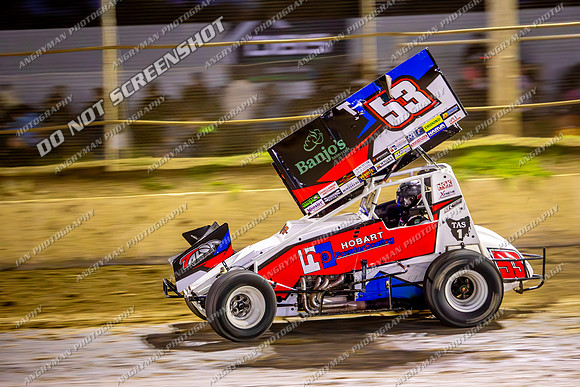 Sprintcar 53 T53 - 17 - Latrobe - 2nd March 2024-4