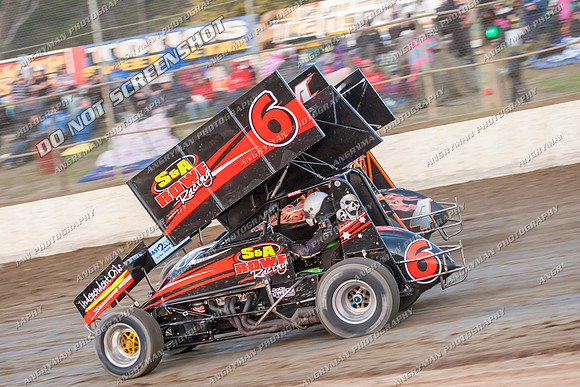 sprintcar 6 t6 adrian redpath - 10 - Latrobe - 28th Dec 2013-13